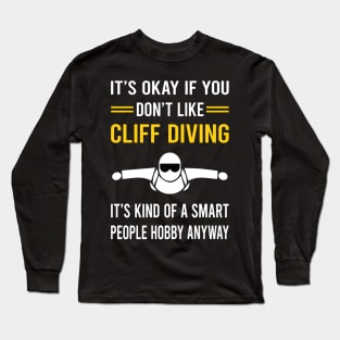 Smart People Hobby Cliff Diving Long Sleeve T-Shirt